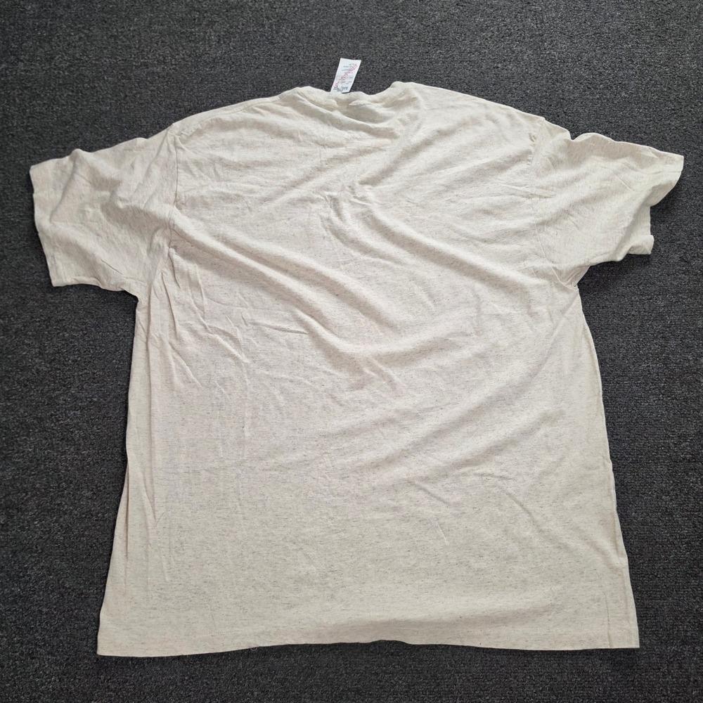 Polo Ralph Lauren Pocket T-Shirt Mens XL Oatmeal Heather Linen Blend 4070 - Picture 5 of 9